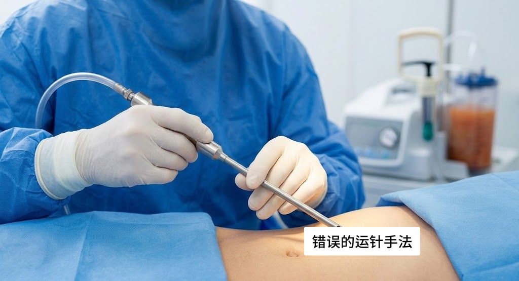 吸脂运针手法